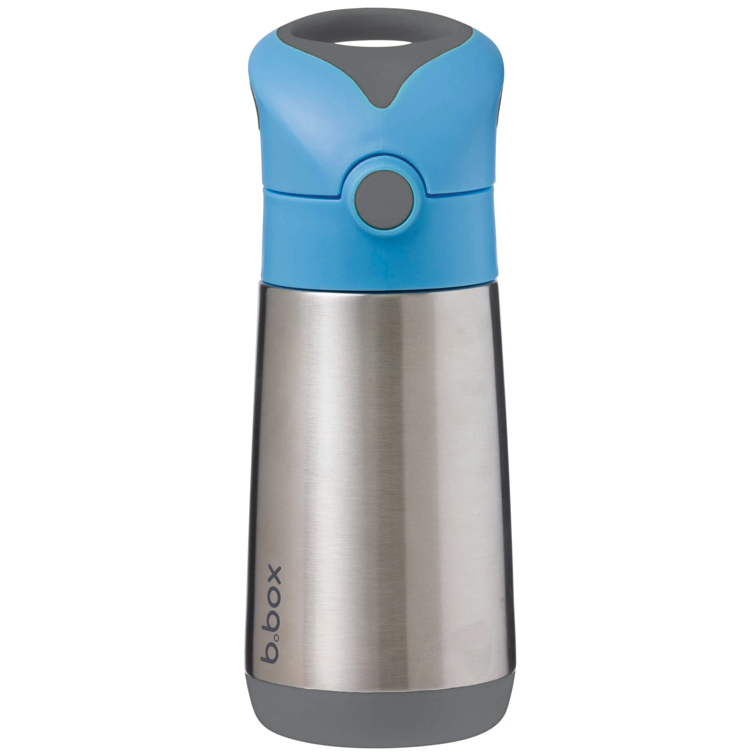 350ml insulated drink bottle - blue slate
