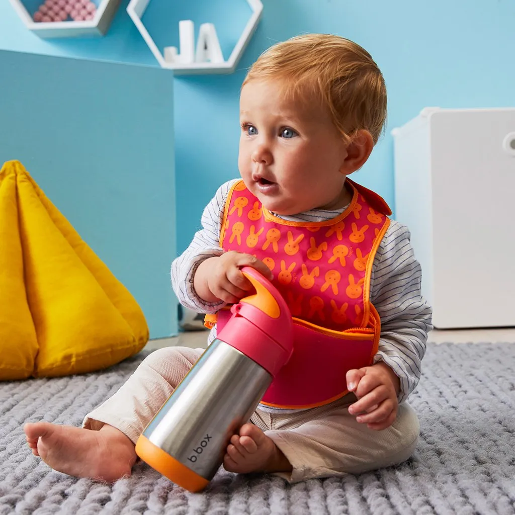 350ml insulated drink bottle - strawberry shake