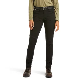 Ariat Ladies Rebar Durastretch™ Ripstop Black Cargo Pants 10036688