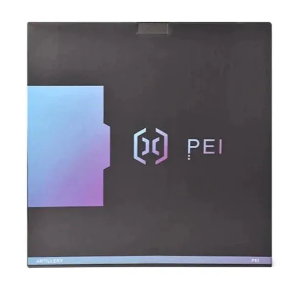 Artillery PEI Flexible Steel PEI Build Plate for Genius, Hornet and Sidewinder X2 3D Printers [US Shipping]