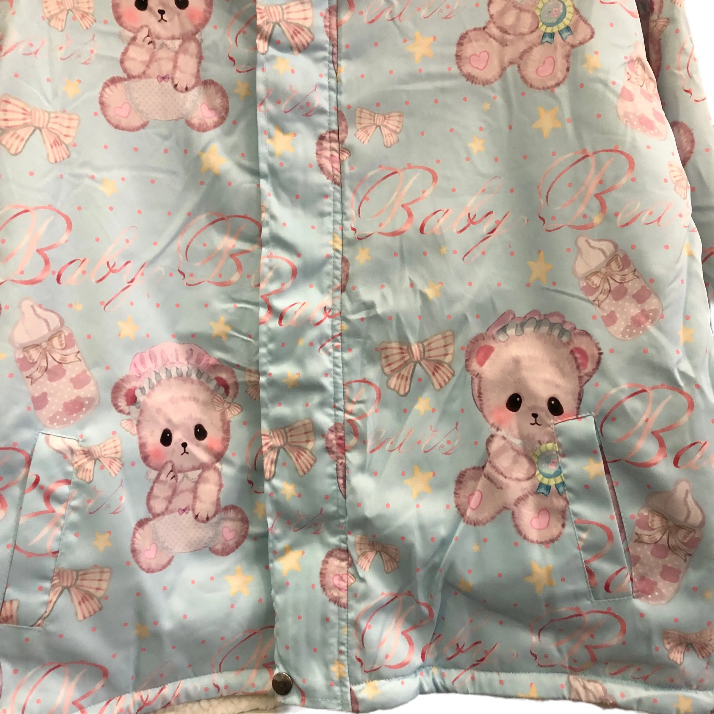 Baby Blue Bear Fleece Jacket