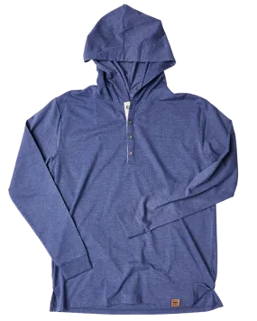 Banded Five Oaks Hooded Henley