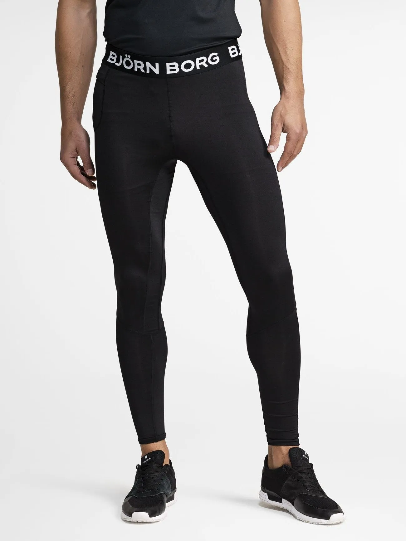 BJORN BORG Aidan Tights Base Layer Black Beauty