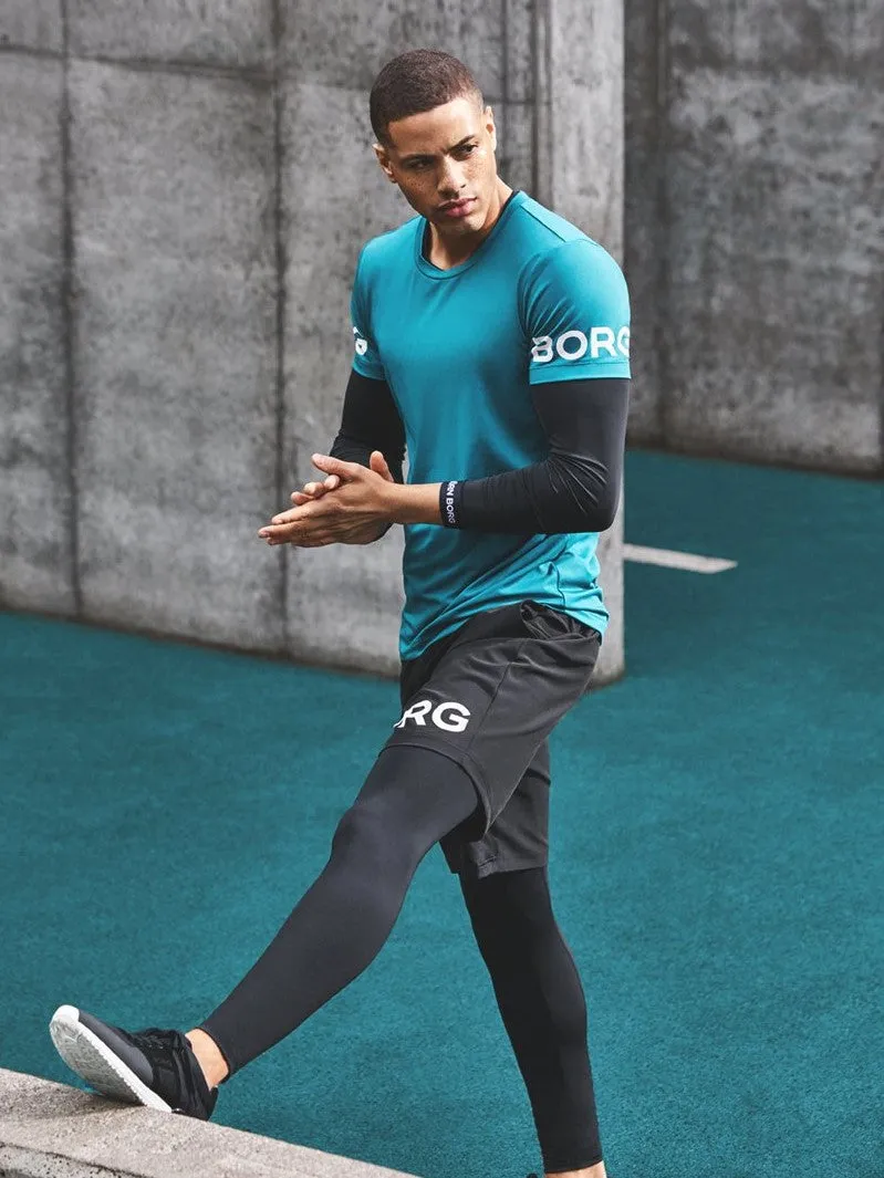 BJORN BORG Aidan Tights Base Layer Black Beauty