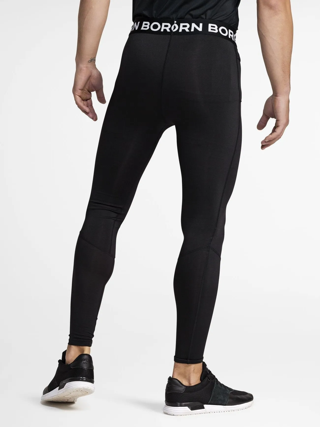 BJORN BORG Aidan Tights Base Layer Black Beauty