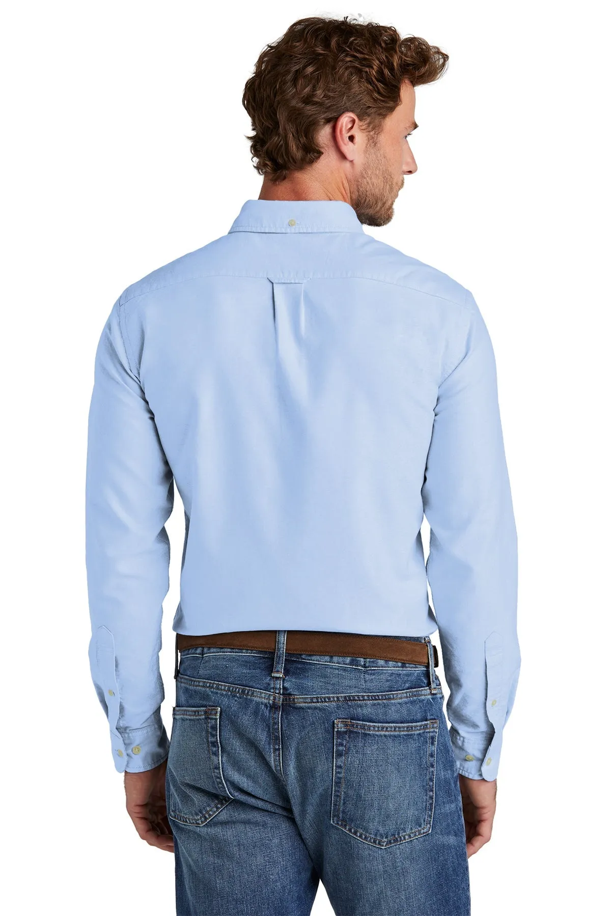 Brooks Brothers Casual Oxford Cloth Shirt, Newport Blue