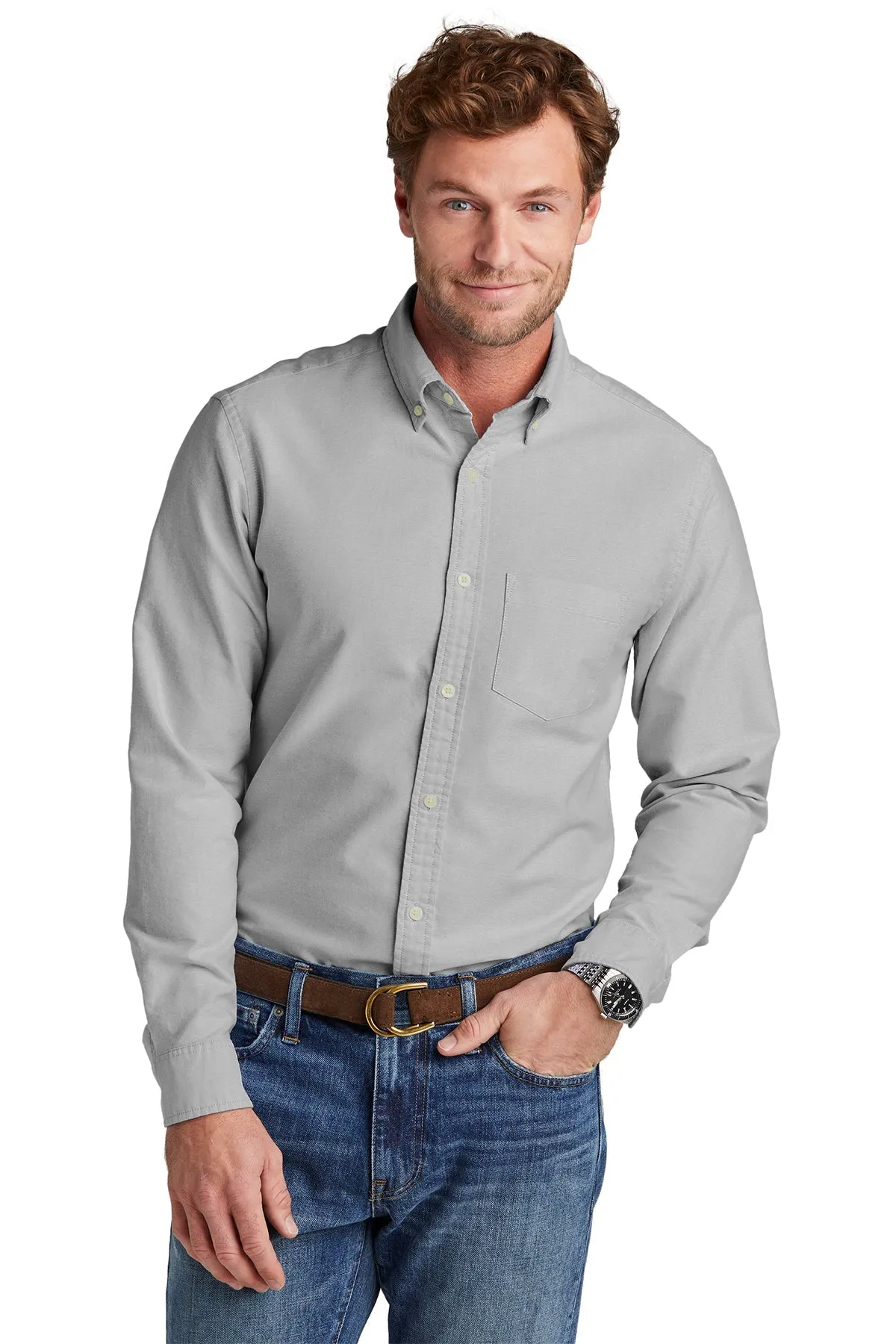 Brooks Brothers Casual Oxford Cloth Shirt, Windsor Grey