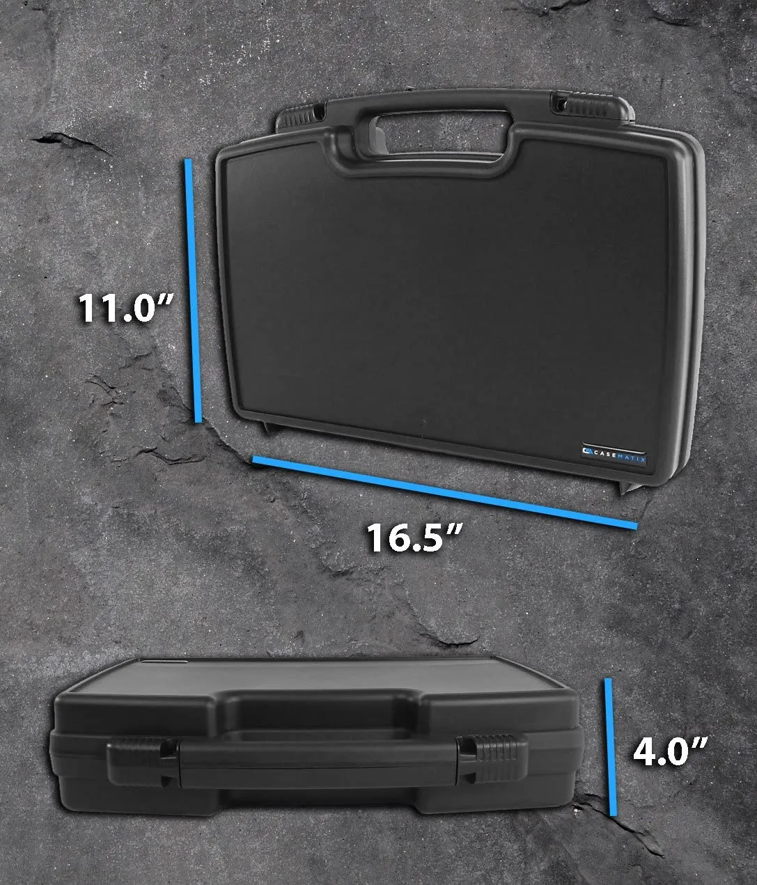 CASEMATIX Portable Printer Case Compatible with Canon Selphy CP1500 Photo Printer, Photo Paper, Adapter and Accessories - Printer Not Included