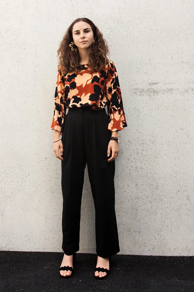 Emerson Linen Pants - Black