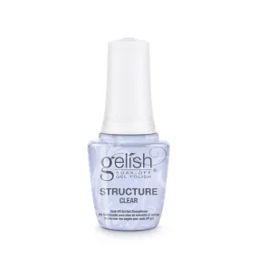 Gelish Structure Soak-Off Nail Strengthener, Clear, 0.5 fl oz