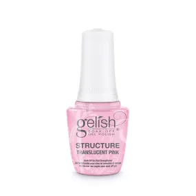 Gelish Structure Soak-Off Nail Strengthener, Translucent Pink,  0.5 fl oz