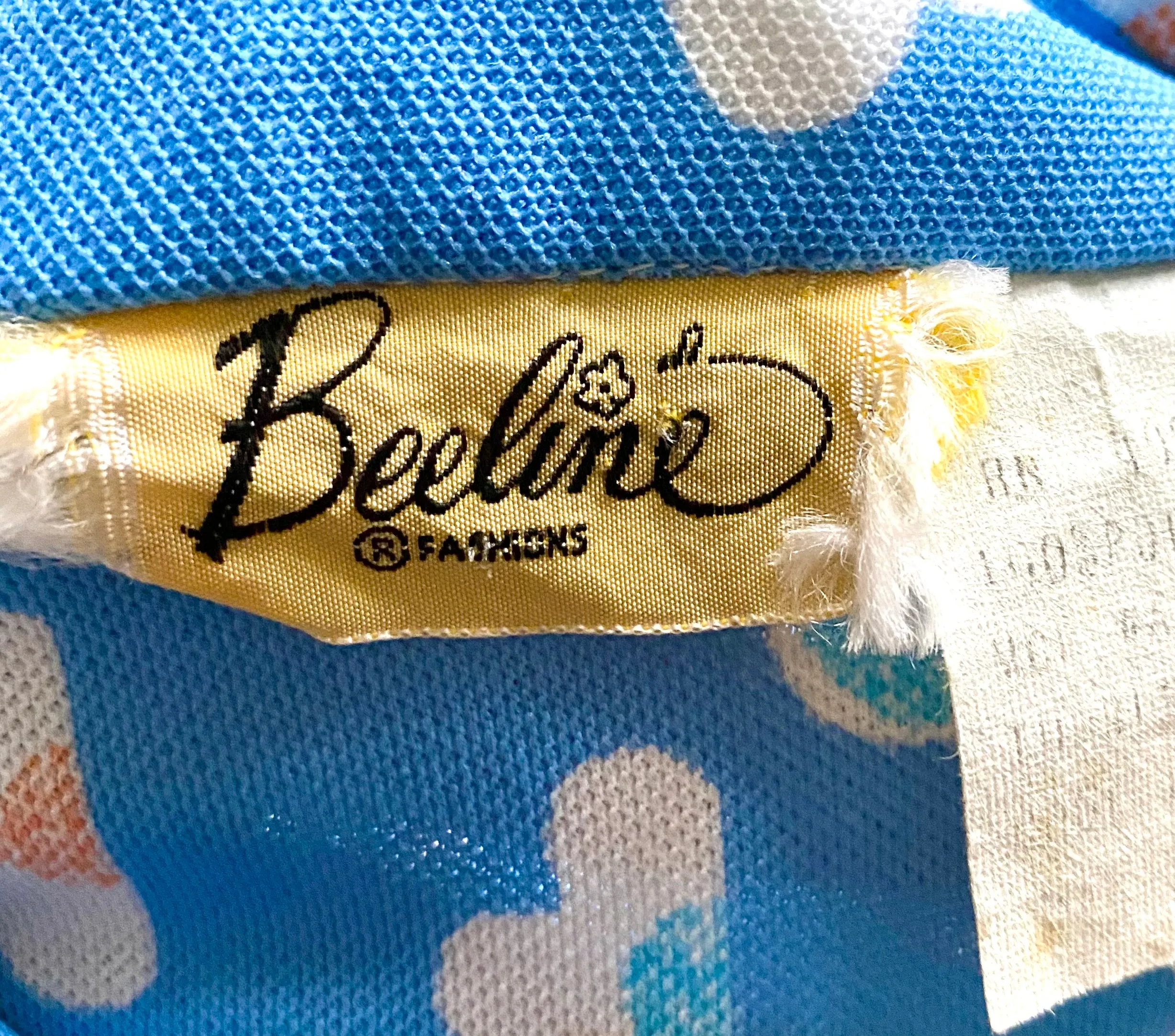 Late 60s/ Early 70s Beeline Flowered Dress
