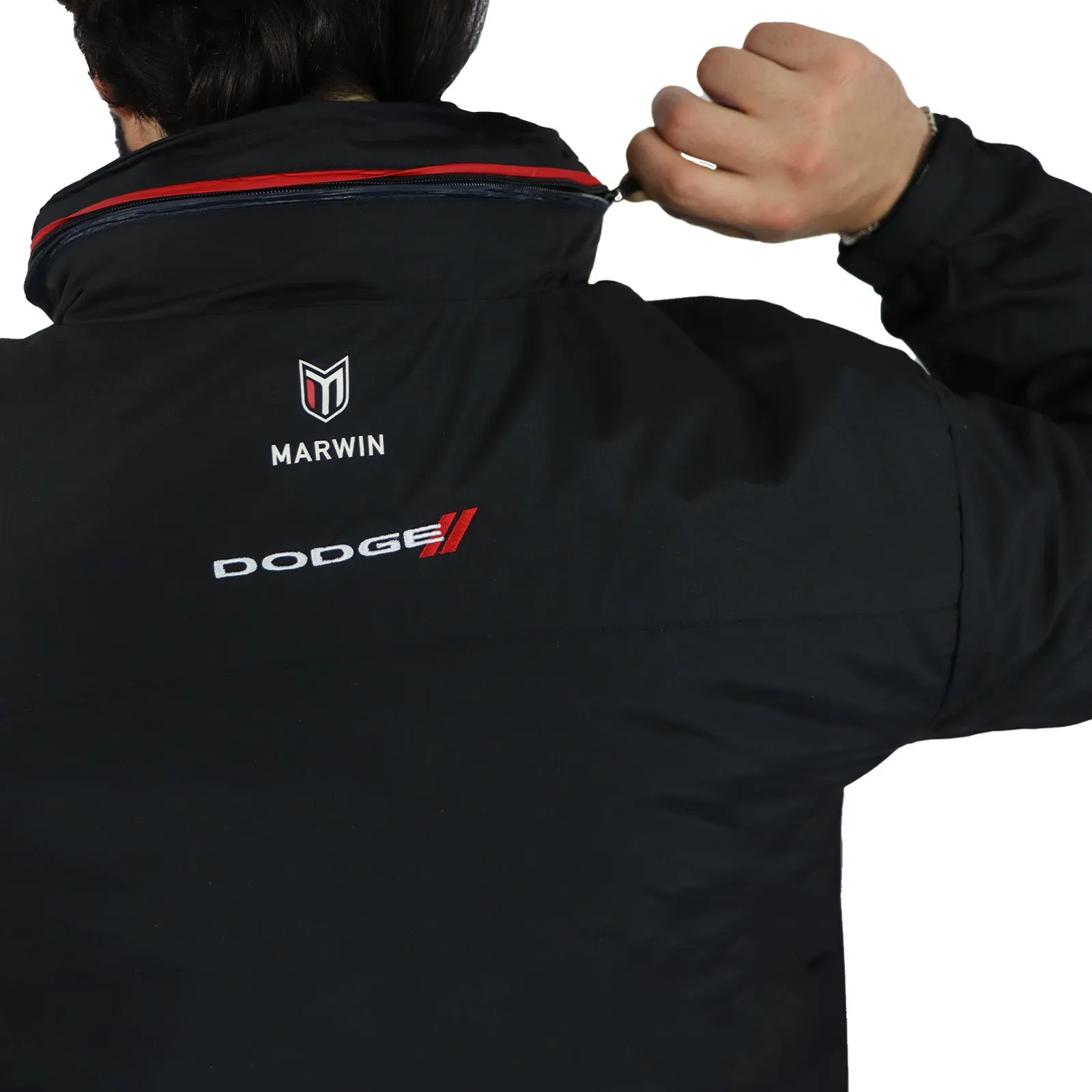 Marwin Sports Dodge Scat Pack 4-1 Men's Jacket - Black