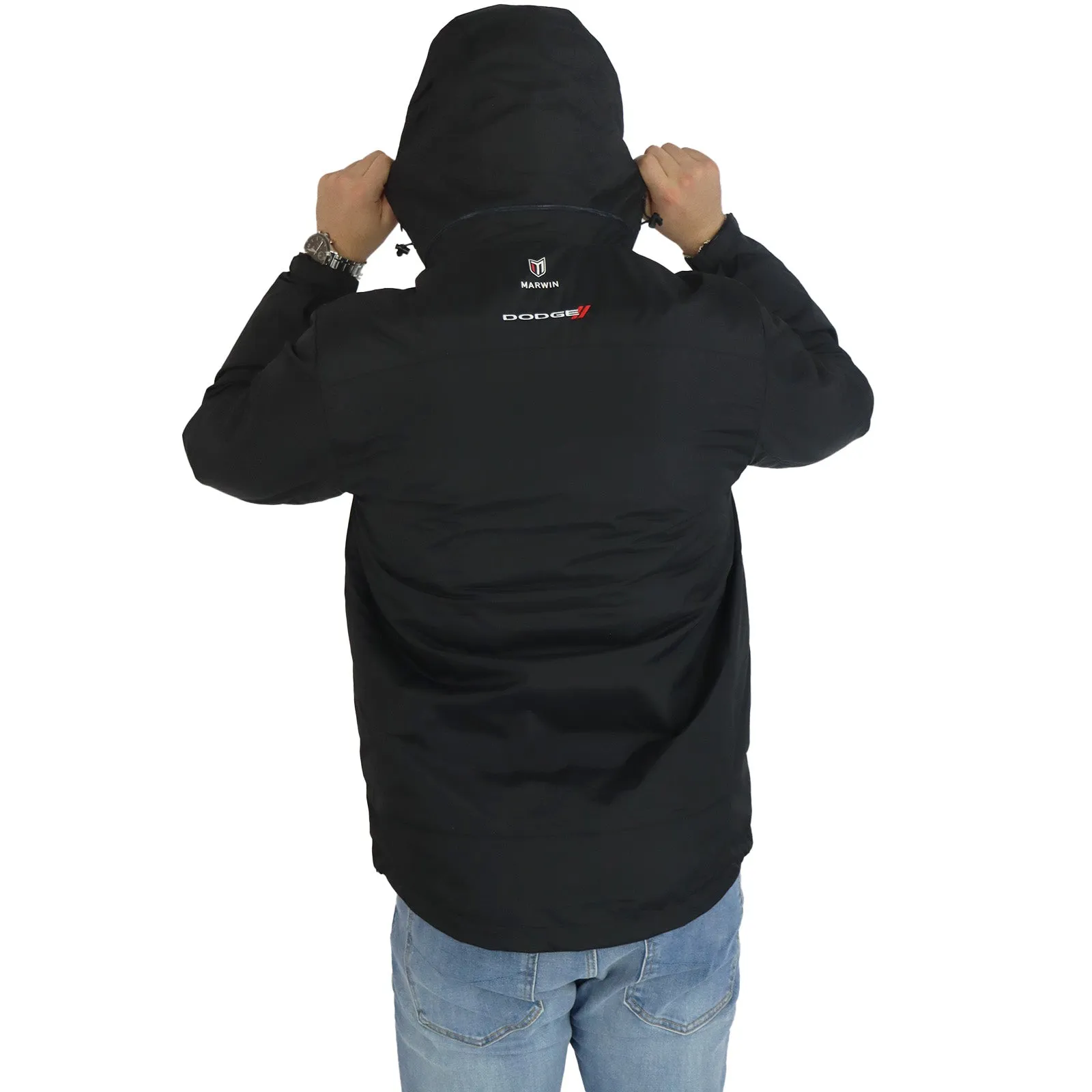 Marwin Sports Dodge Scat Pack 4-1 Men's Jacket - Black