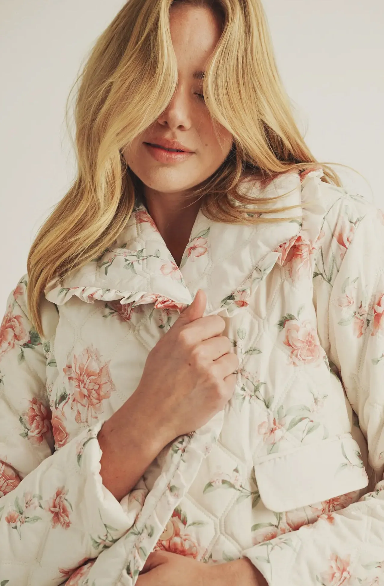 Ms. Rose Quilted Puffer