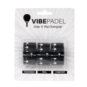 Vibe Padel - All black Padel Vibes x3 pack